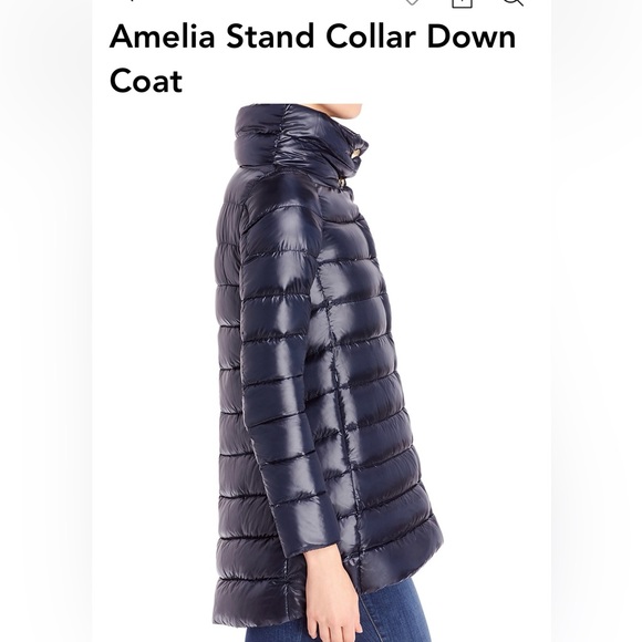 Herno Amelia Stand Collar Down Coat
Navy Size 52 (Equals 16) - Picture 2 of 6